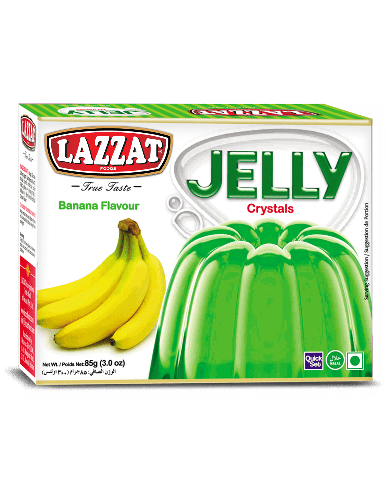 Banana Jelly - LAZZAT FOODS - TRUE TASTE
