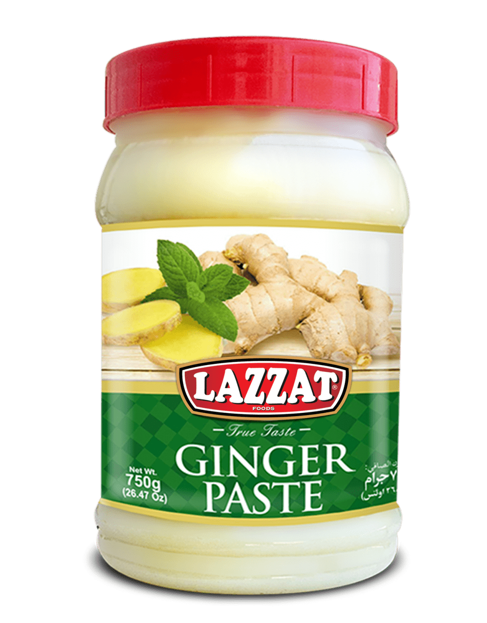 Ginger Paste 750gm - LAZZAT FOODS - TRUE TASTE