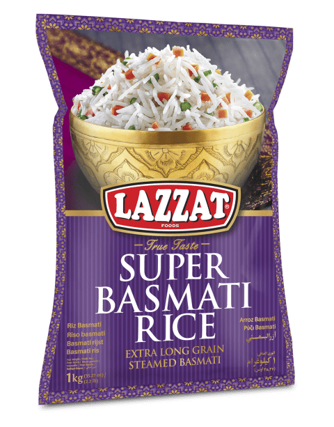 BASMATI RICE - LAZZAT FOODS - TRUE TASTE